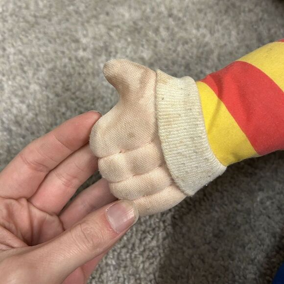 Vintage My Buddy Doll 1985 Hasbro Original Outfit Blue Eyed Brown Hair Hat - Picture 9 of 10